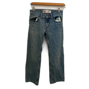 LEVIS 505 BLUE JEANS SIZE 10 (S3)